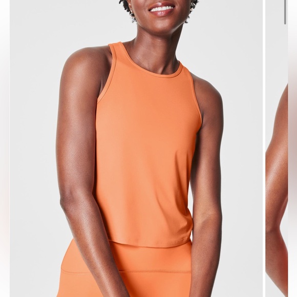SPANX Tops - NWT SPANX® Butter Keyhole Tank Size XL Color: Nectarine